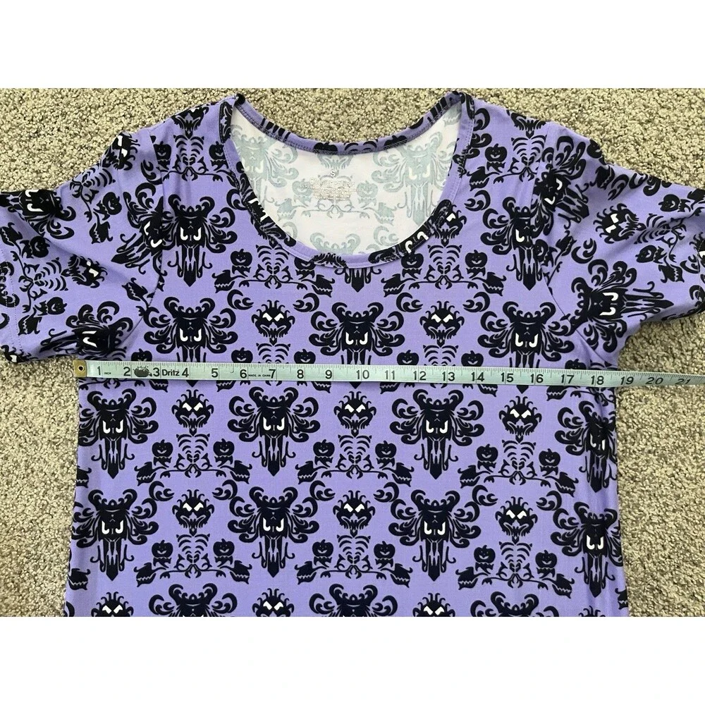 Haunted Mansion Charlie's Project Purple Swing Dress Women's Size Small Disney